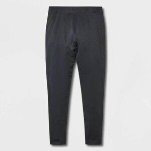 Medium - Mens Slim Fit Heavyweight Thermal Pants - All in Motion - Black